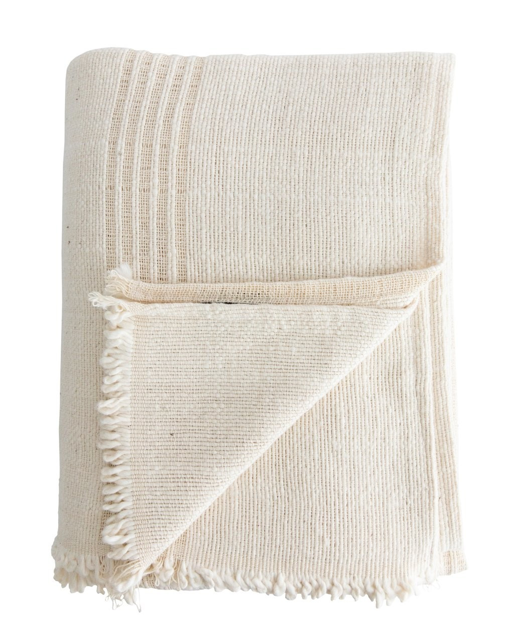 Natural Striped Blanket | McGee & Co.