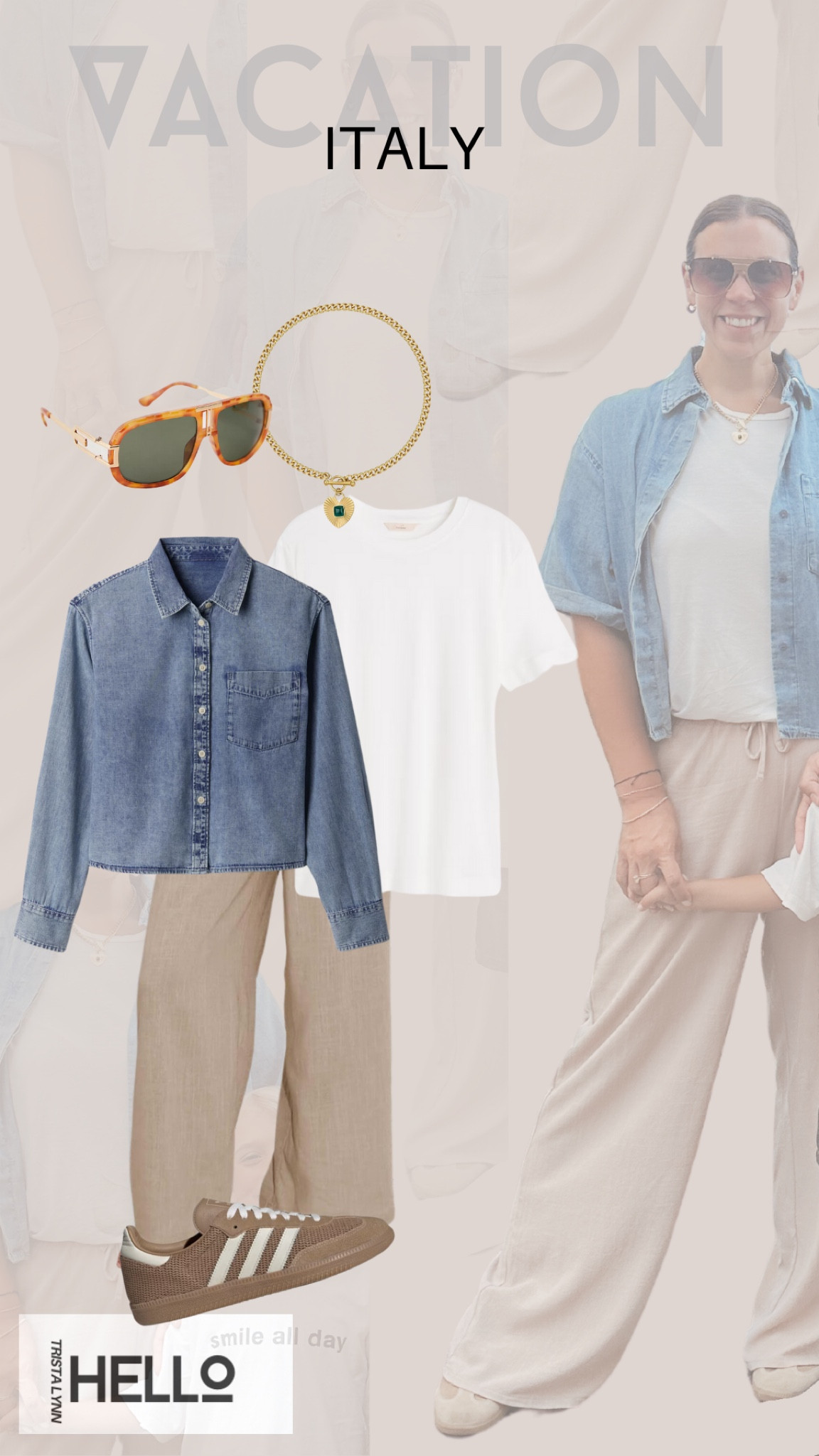 I wore these pants more than I should admit on this trip to Italy. So comfortable and can be dressed up or down. I ordered them in black 
too! 

#LTKTravel #LTKStyleTip #LTKMidsize