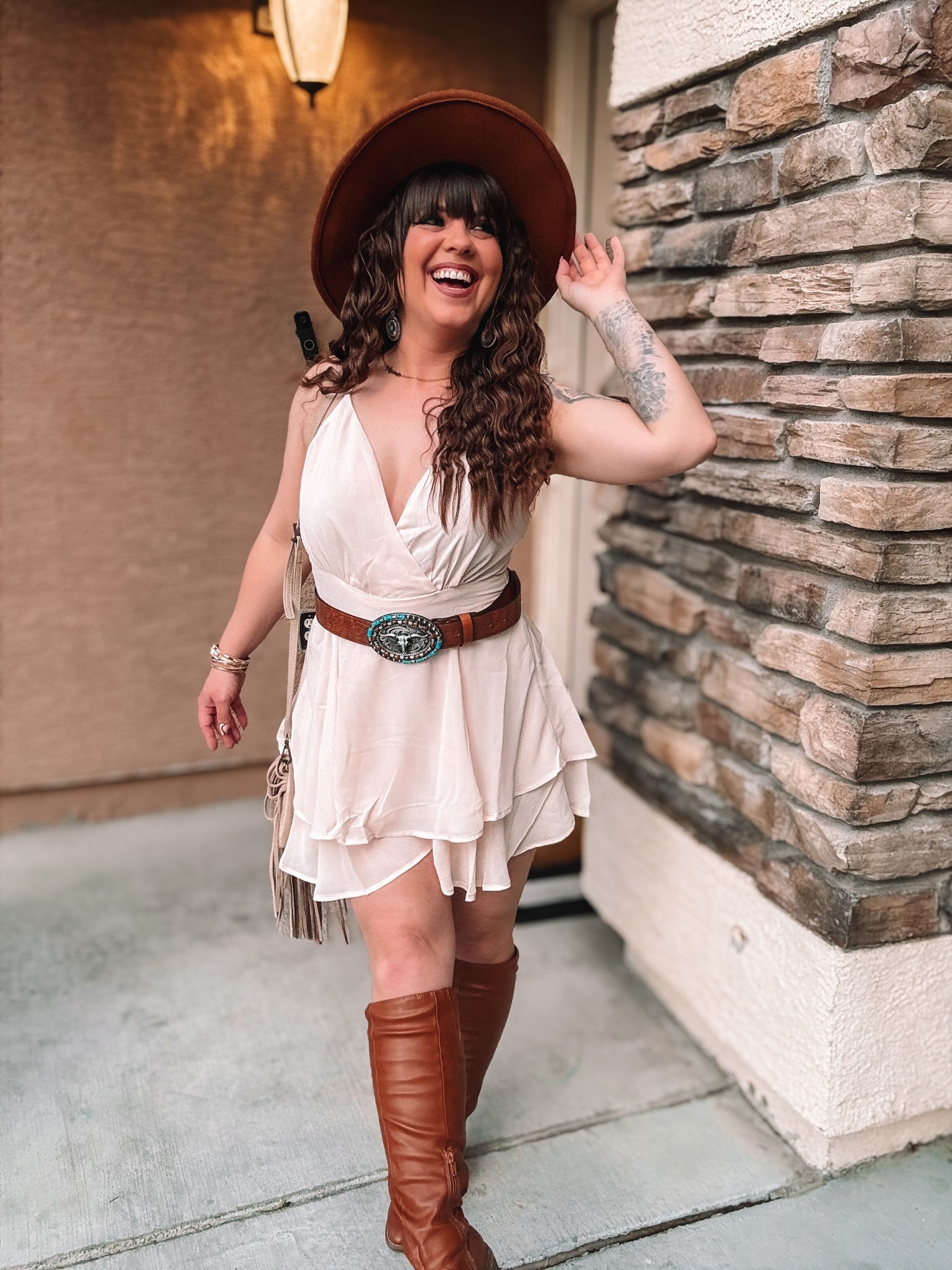 Country concert vibes 🤎