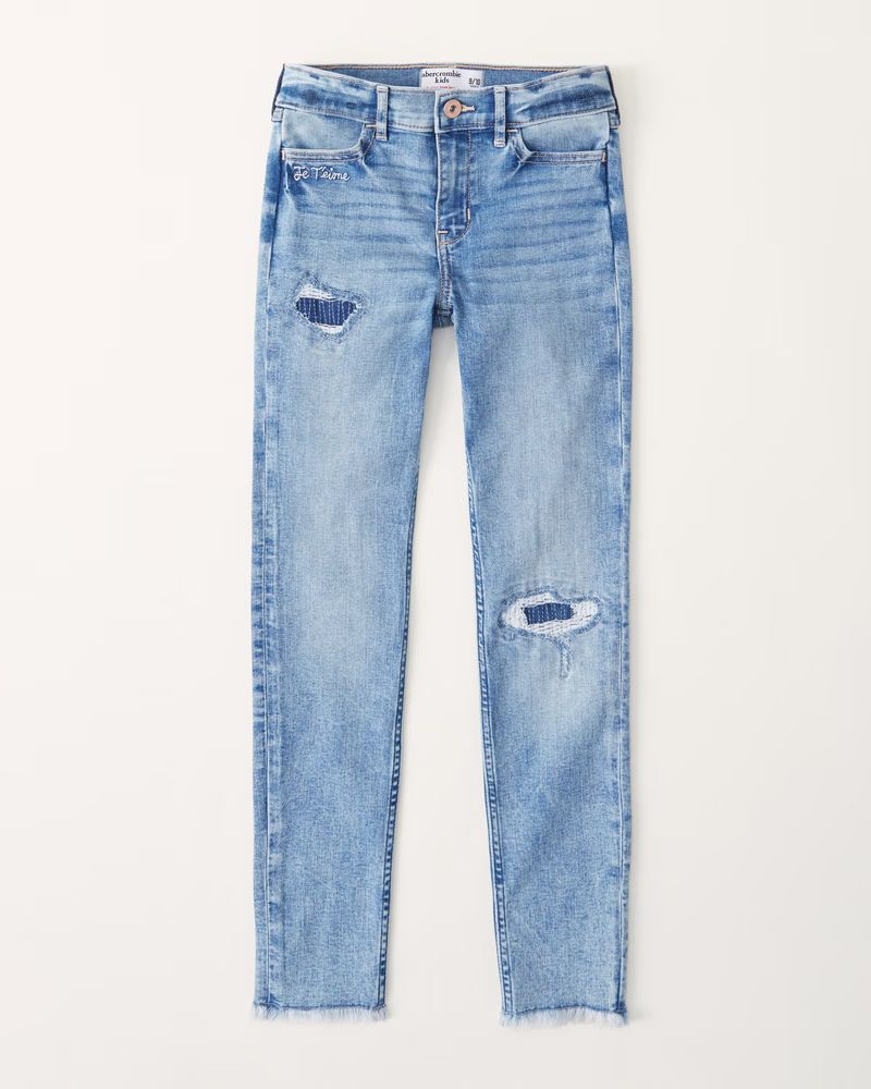 girls high rise jeggings | girls | Abercrombie.com | Abercrombie & Fitch (US)
