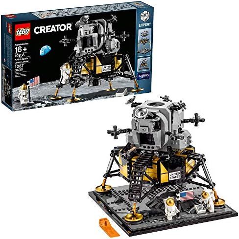 LEGO Creator Expert NASA Apollo 11 Lunar Lander 10266 Building Toy Set for Ages 16+ (1087 Pieces) | Amazon (US)