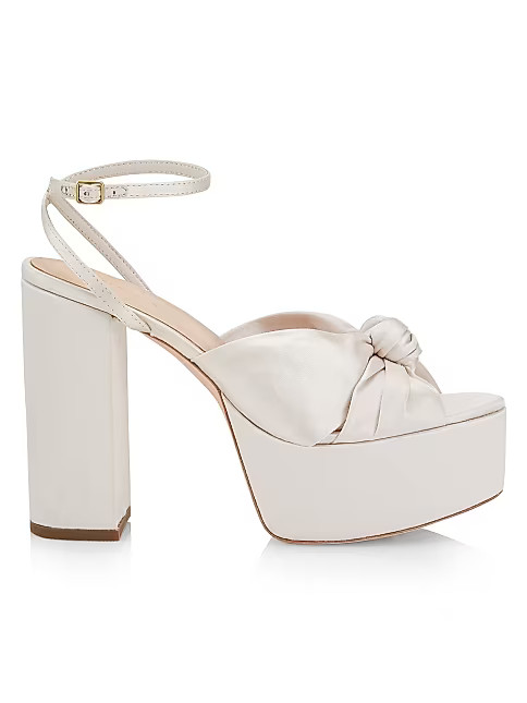 Roz 120MM Knot Platform Sandals | Saks Fifth Avenue