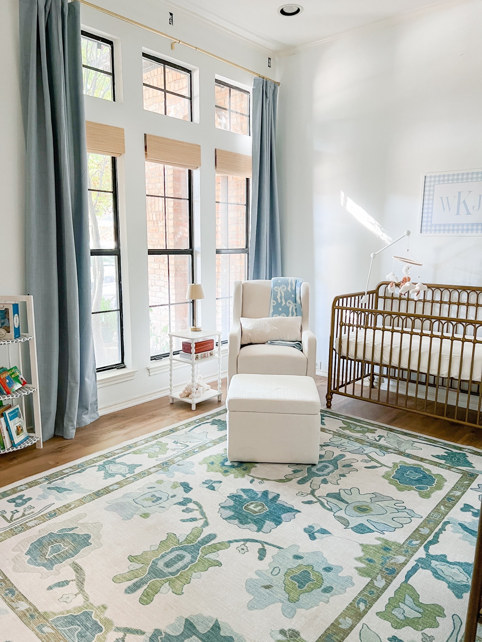 Walker’s nursery rug is 25% off with code CYBER25! 

Baby boy nursery, blue nursery, Grandmillennial nursery, Grandmillennial home, Grandmillennial decor, blue rug, Grandmillennial rug, blue and white decor, blue and white rug, oushak rug

#LTKHome #LTKBaby #LTKSaleAlert