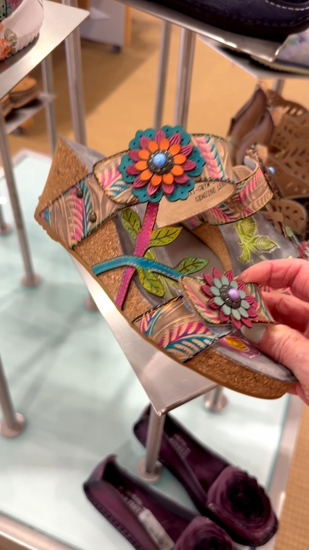 Are you an artsy girl? This brand has so many KEWT sandals, sneakers and shoes. 

L'Artiste footwear originates from a blend of Moroccan craftsmanship and French design. The brand was created by the US-based Spring Footwear Corporation (makers of Spring Step), and their unique, hand-painted leather designs are inspired by the ancient tanneries of Fez, Morocco, and Parisian impressionist art.

#LTKOver40 #LTKootd