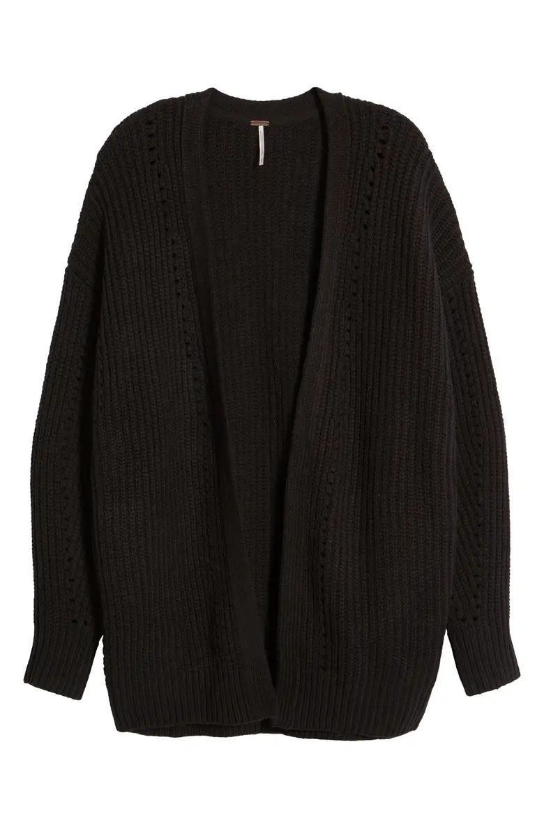 Free People Women's Dare to Dream Rib Cotton Blend Cardigan | Nordstrom | Nordstrom