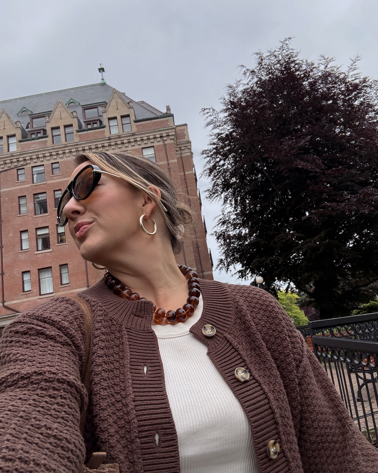I wore this outfit on our vacation in Victoria, Canada and I loved how it all came together! This necklace is so trendy right now and it was so fun to add with these staple pieces in my wardrobe ✨ I also bought this cardigan while I was there and I’m so excited to find other ways to wear it!

#freepeople #outfit #cardigan #ootd #jewelry #trendy #trending #momlife #momoutfit #travel #style #amazon

#LTKootd #LTKmomlife #LTKgrwm