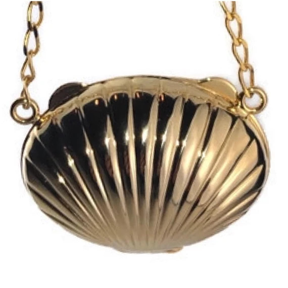 Vintage Metal Shiny Shell-shaped Gold Pillbox With Napa | Etsy | Etsy (US)