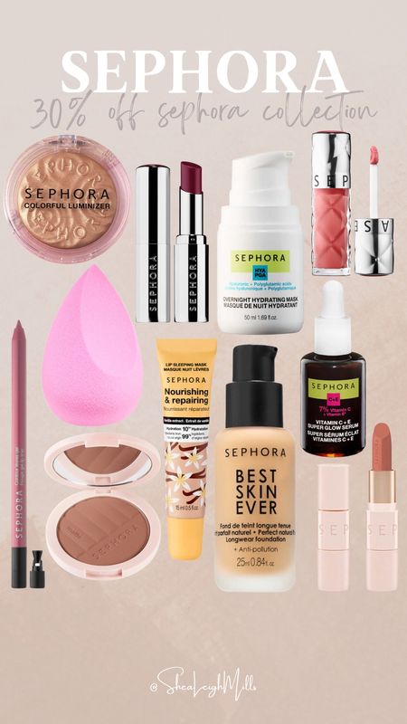 Last chance to get your favorites during the Sephora sale! 

#sephora #makeup #makeupfavorites #skincare #lipstick #bronzer #blush #lipcolor #highlighter #sephorasale #beautyblogger #shealeighmills

#LTKsalealert #LTKxSephora #LTKbeauty
