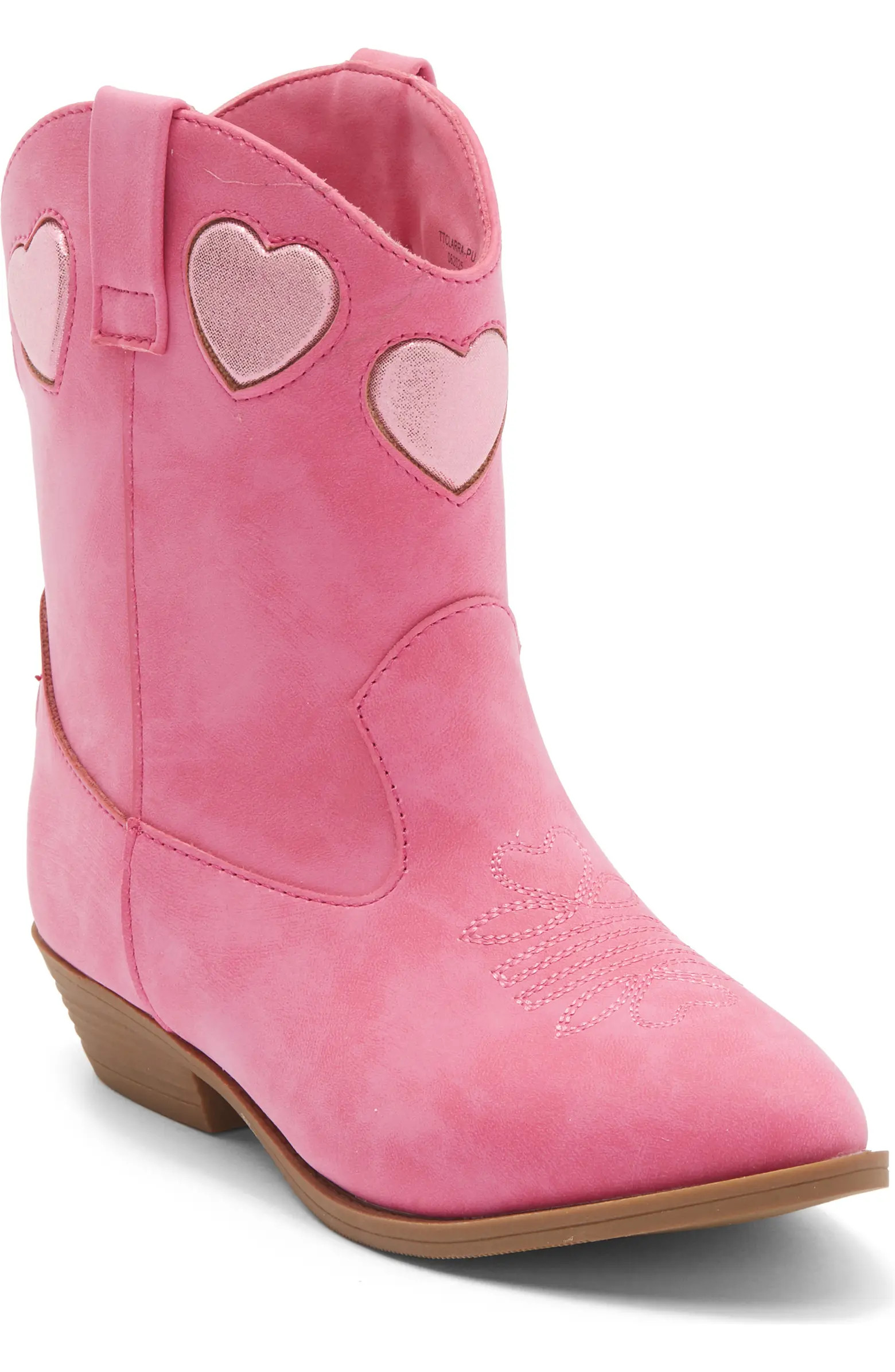Tucker + Tate Kids' Clarra Heart Western Boot | Nordstrom | Nordstrom