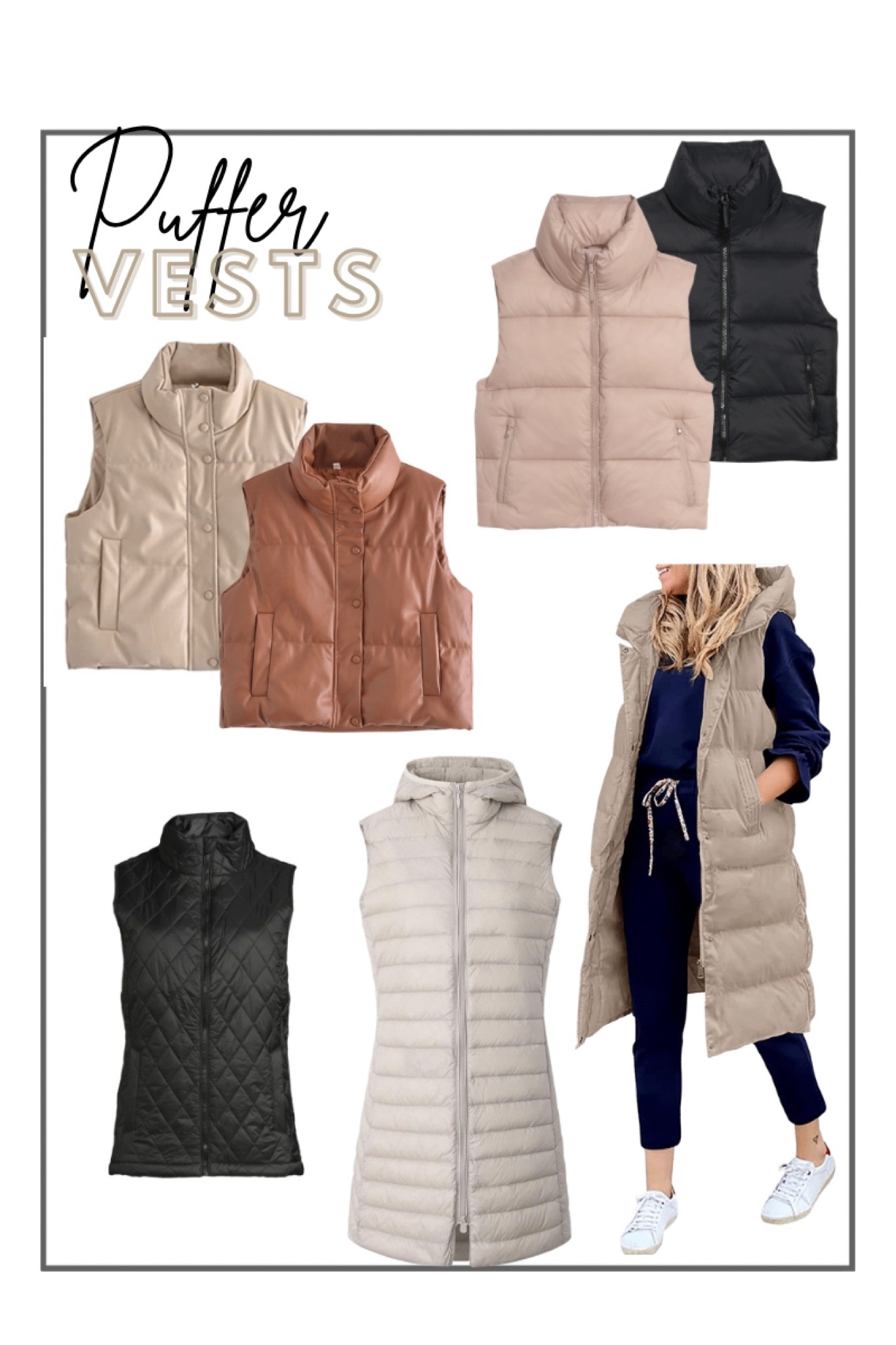Puffer vests I’ll be wearing this year!
Layering puffer vests

#LTKSeasonal #LTKunder50 #LTKstyletip