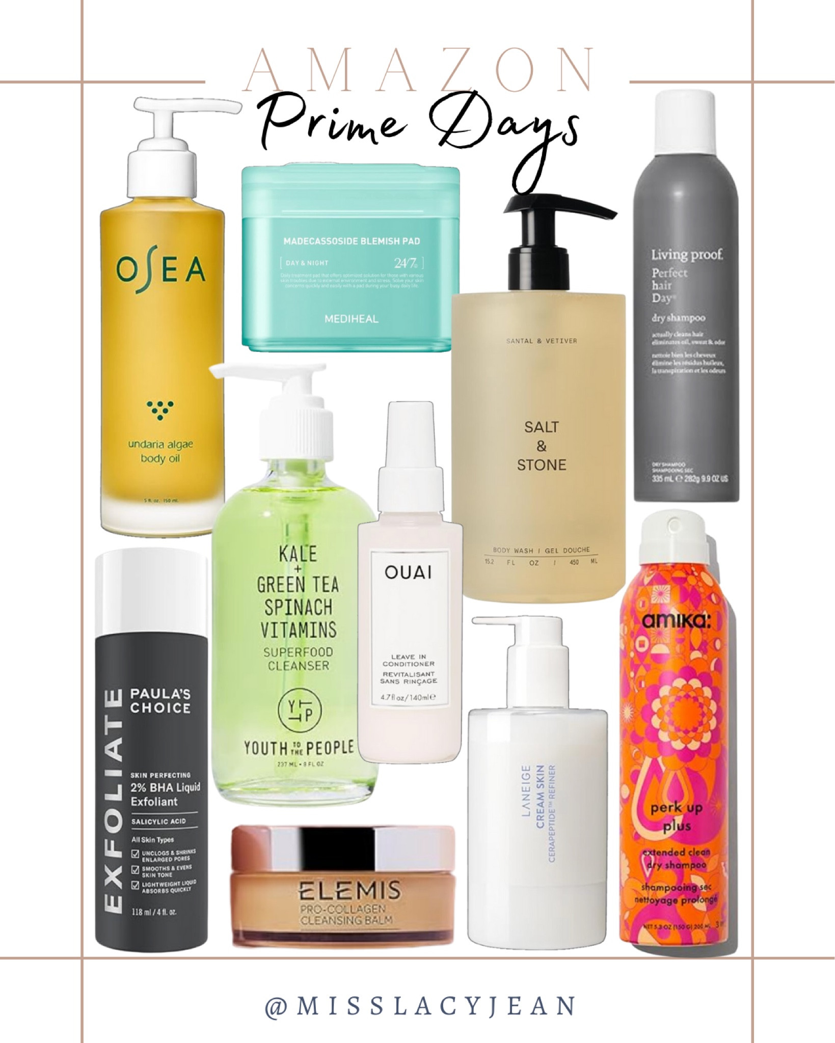 Amazon prime day beauty deals!

Amazon prime days, prime days, beauty deals, skincare

#LTKBeauty #LTKxPrimeDay #LTKFindsUnder50