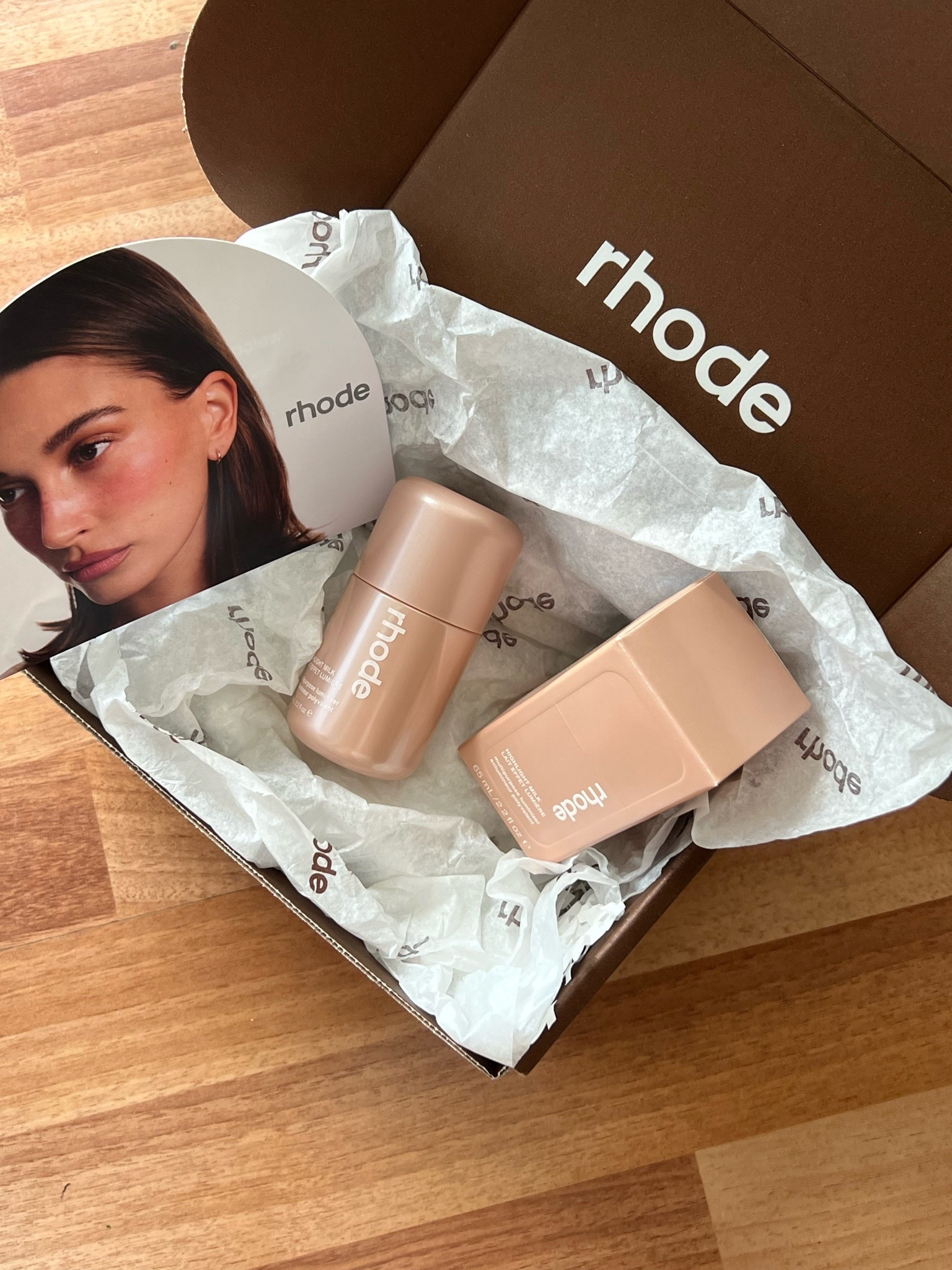 My new rhode highlight milk just arrived! Cannot wait to try it! I got shade 02✨

#LTKsummer #LTKbeauty
