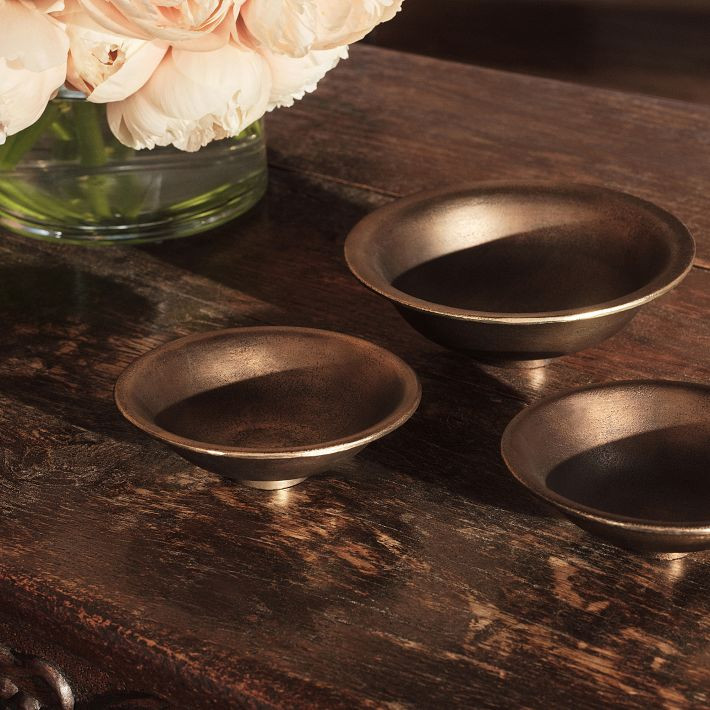Colin King Metal Footed Bowls | West Elm (US)