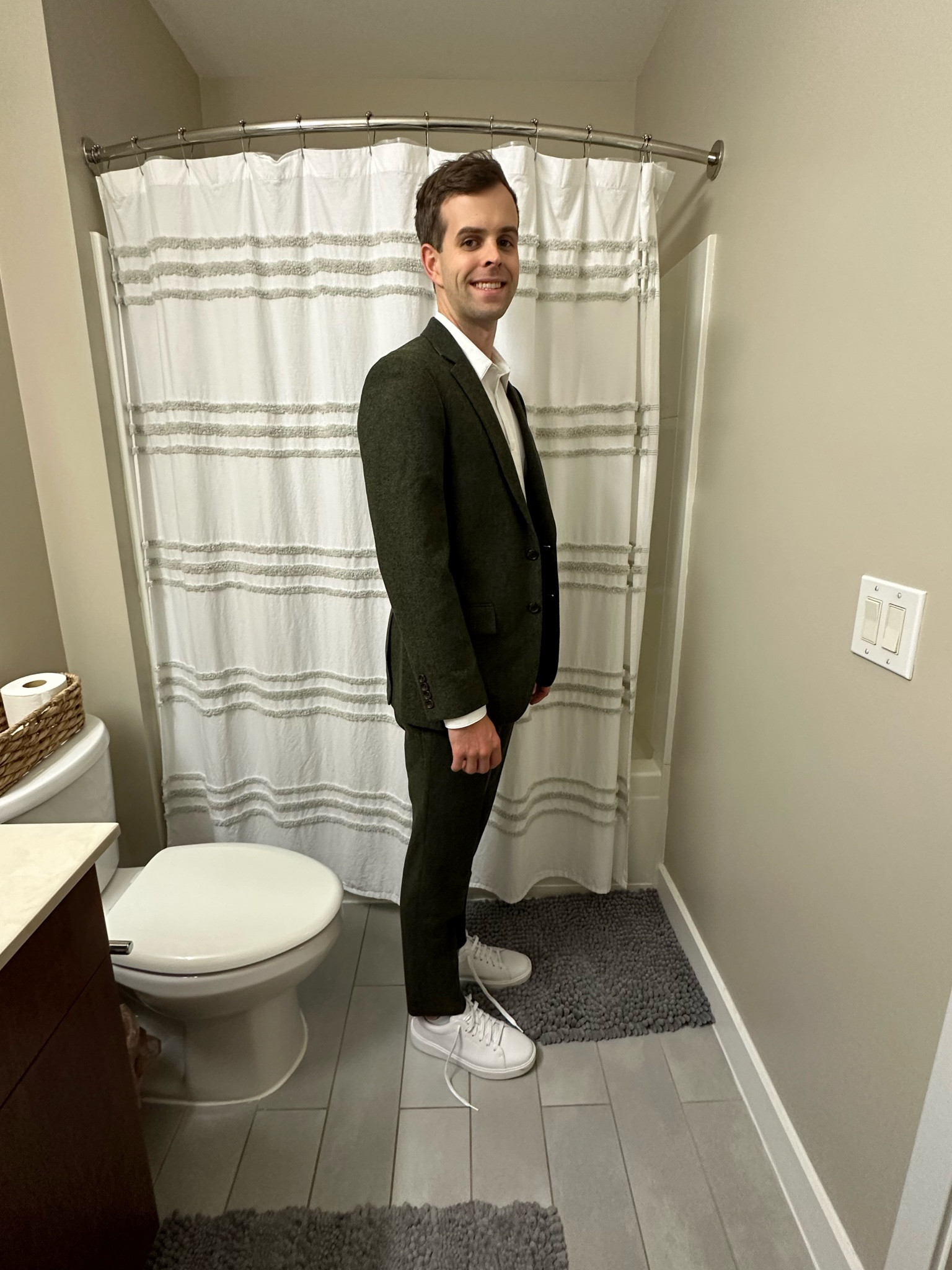 Men’s wool olive green suit perfect for wedding or rehearsal dinner 

#LTKParties #LTKFamily #LTKWedding