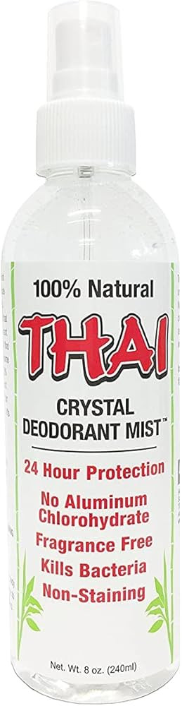 THAI Natural Crystal Deodorant Mist Spray, 8 Ounce (Pack of 1) | Amazon (US)