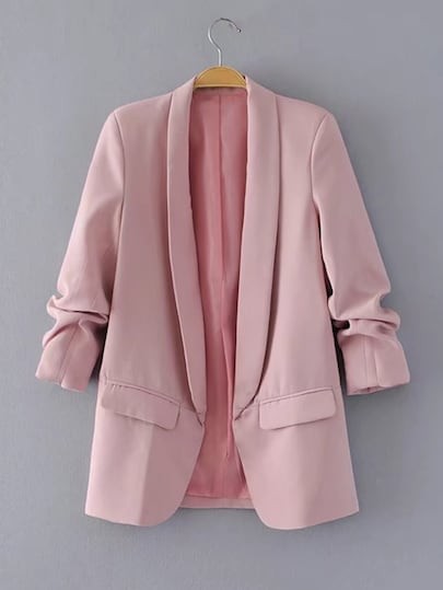 Shawl Collar Tailored Blazer | SHEIN