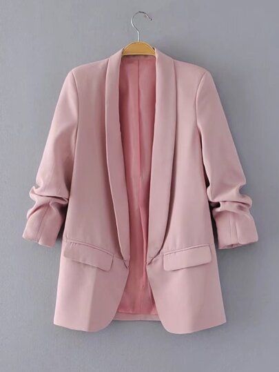 Shawl Collar Tailored Blazer | SHEIN