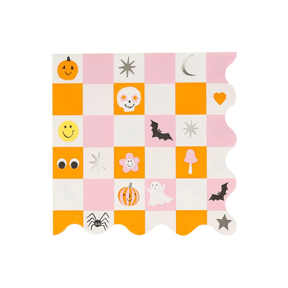 Meri Meri Groovy Halloween Icon Large Napkins | Shop Sweet Lulu