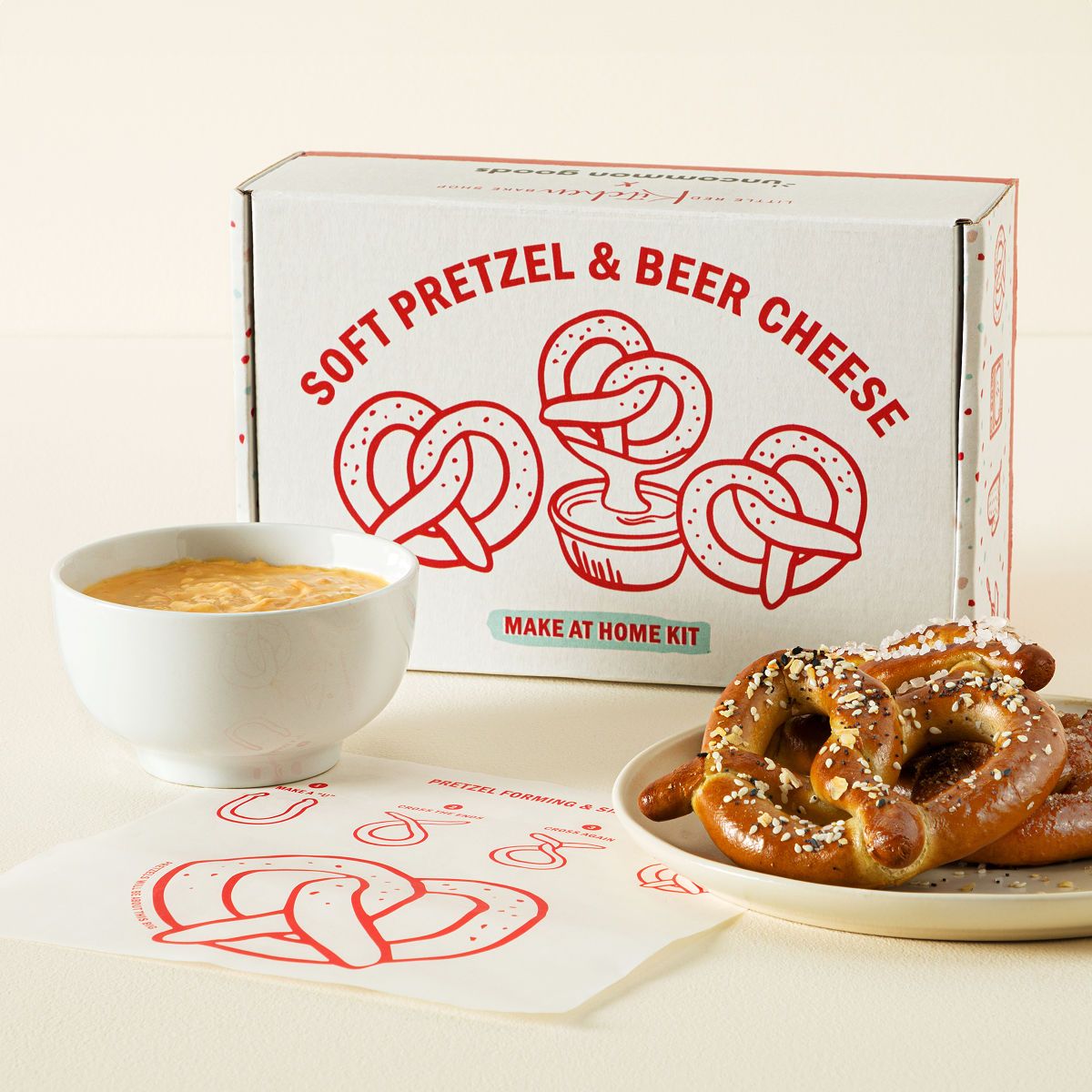Savory & Sweet Pretzel and Beer Cheese Kit | UncommonGoods
