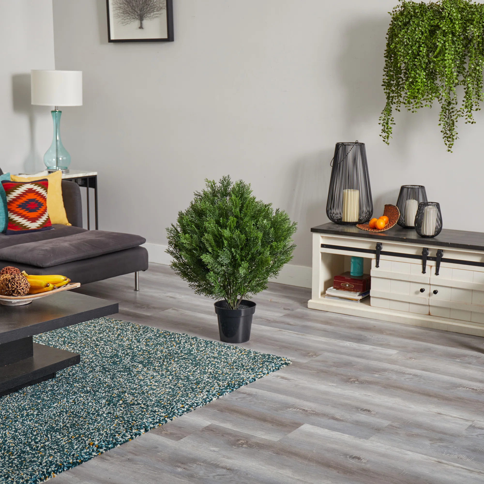 Charlton Home 28" Artificial Cedar Plant in Pot & Reviews | Wayfair | Wayfair North America