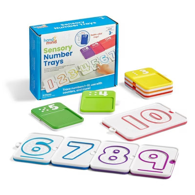Hand2Mind Sensory Number Trays | Target