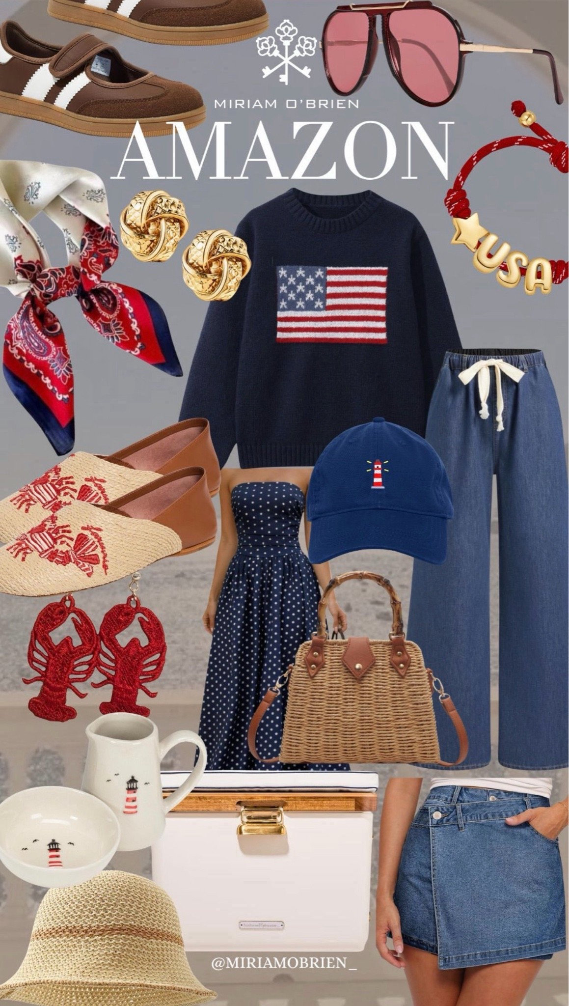 Americana
Follow me @miriamobrien  on IG and TikTok 

#amazon#amazonfashion#redwhite&blue

#LTKSeasonal #LTKOver40 #LTKootd