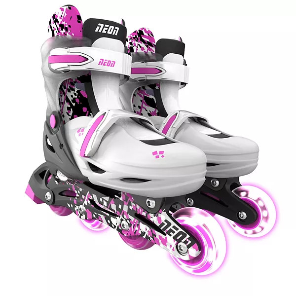 Lake Placid Nitro Girls Adjustable Ice Skates | Kohl's