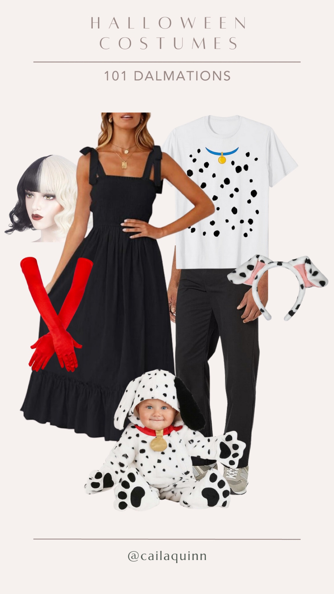 Family Halloween Costumes: 101 Dalmations

#LTKbaby #LTKHalloween #LTKfamily
