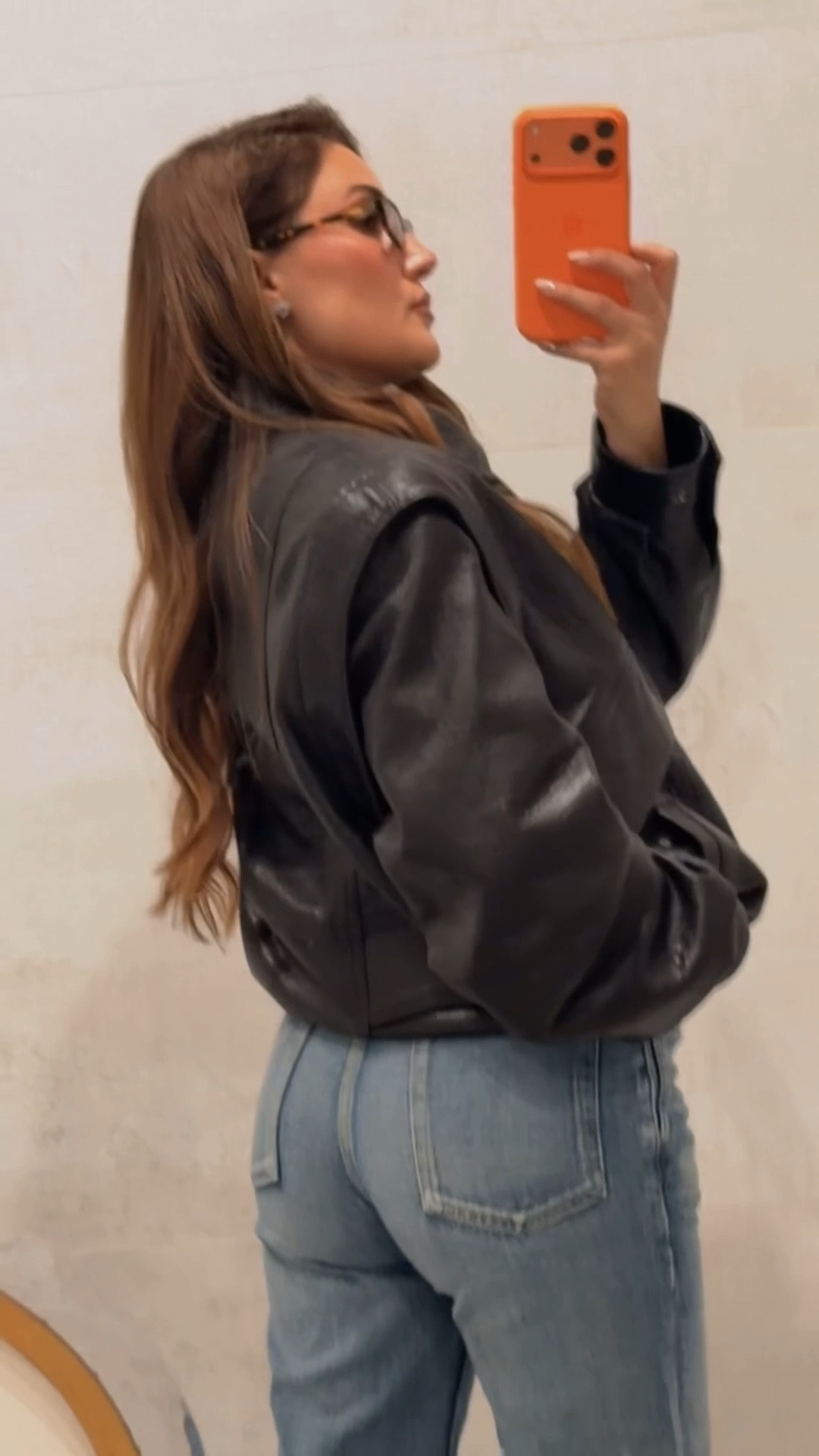 The best-fitting jeans and the most-worn jacket are must-haves for fall and winter in California. Jeans runs small: im a 25 wearing size 27 
Jacket: wearing size 36