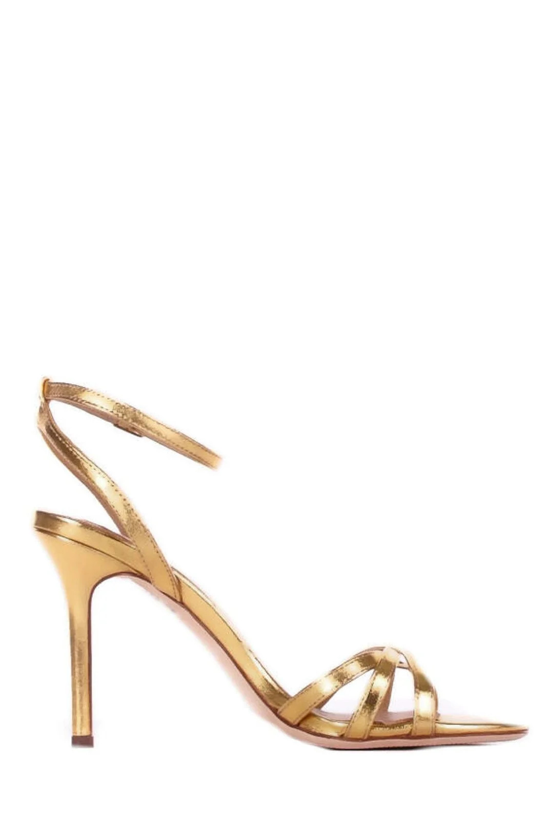 Lauren Ralph Lauren Buckle Strap Heeled Sandals | Cettire Global
