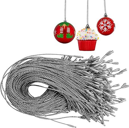 R’ND Toys Christmas Ornament Hooks – Christmas Tree Easy Snap Ribbon Fastening Metallic Decor... | Amazon (US)