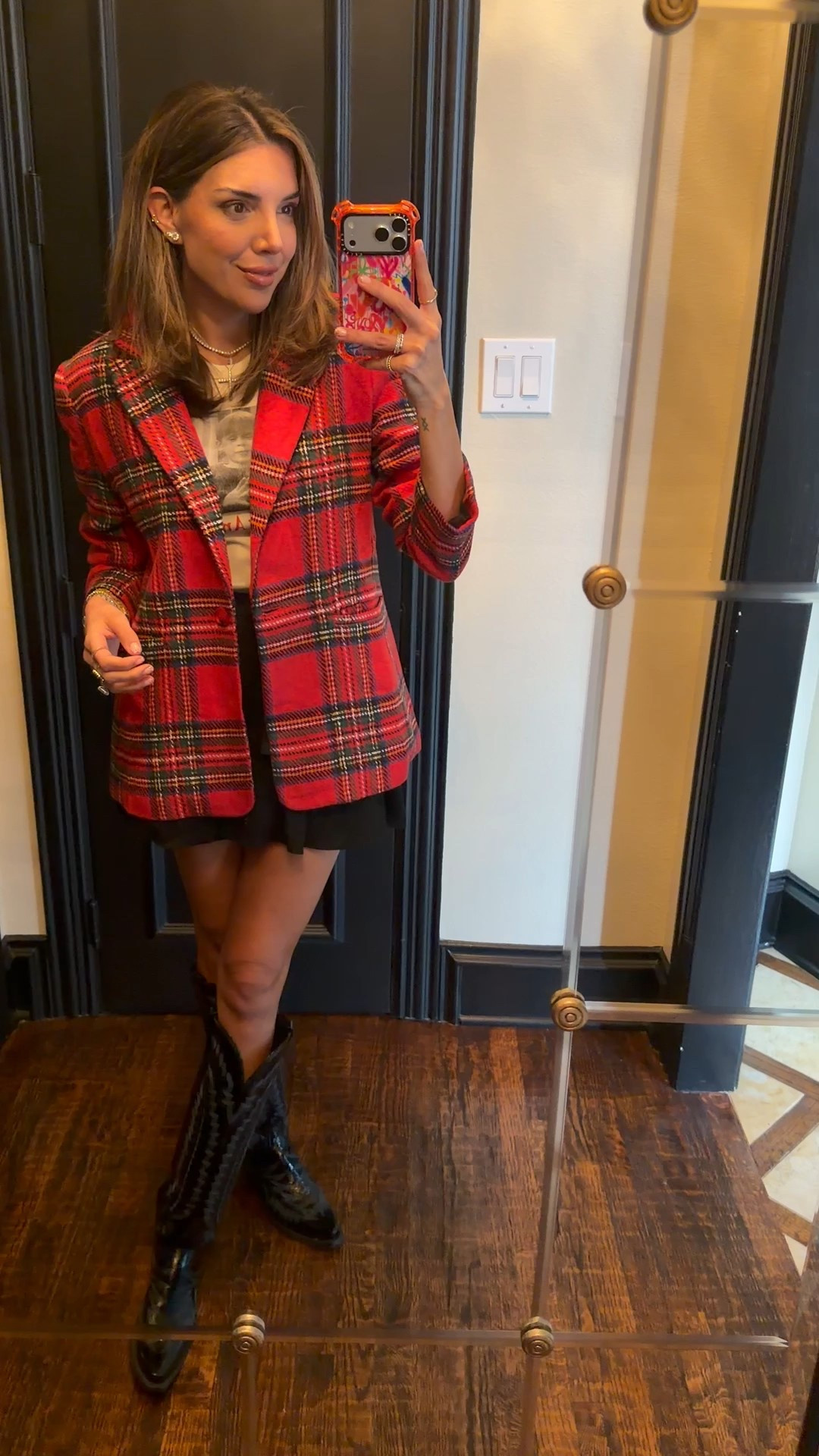 holiday happiness outfit!!! Love this cute little look I put together to delivery christmas happy!!

#LTKFindsUnder100 #LTKHoliday #LTKFindsUnder50