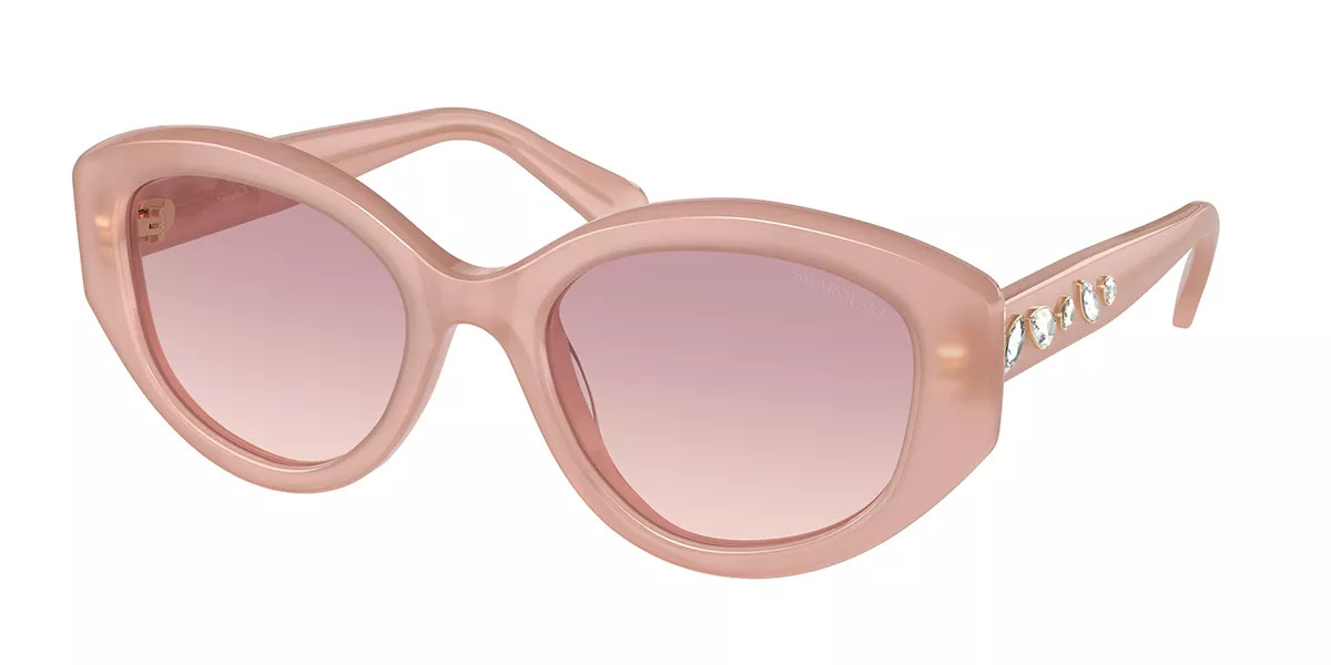 Swarovski SK6005 102568 Women’s Sunglasses Pink Size 53 | SmartBuyGlasses Global