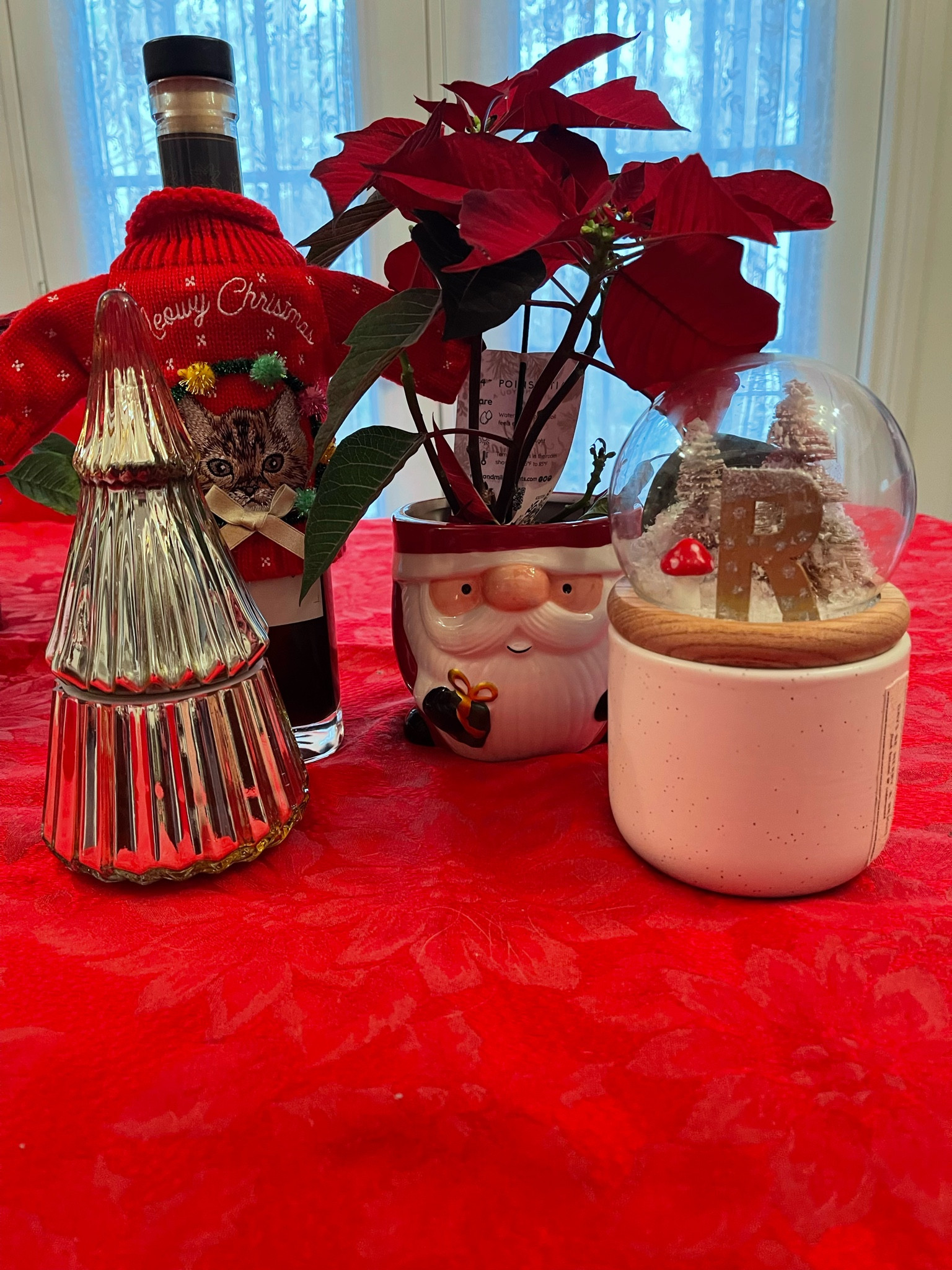 I’m into last minute gifts (for hostesses and more!) and I’m loving these festive candles, sweaters for wine bottles- and if nothing else a chic plant! #investmentpiece 

#LTKSeasonal #LTKHoliday #LTKGiftGuide