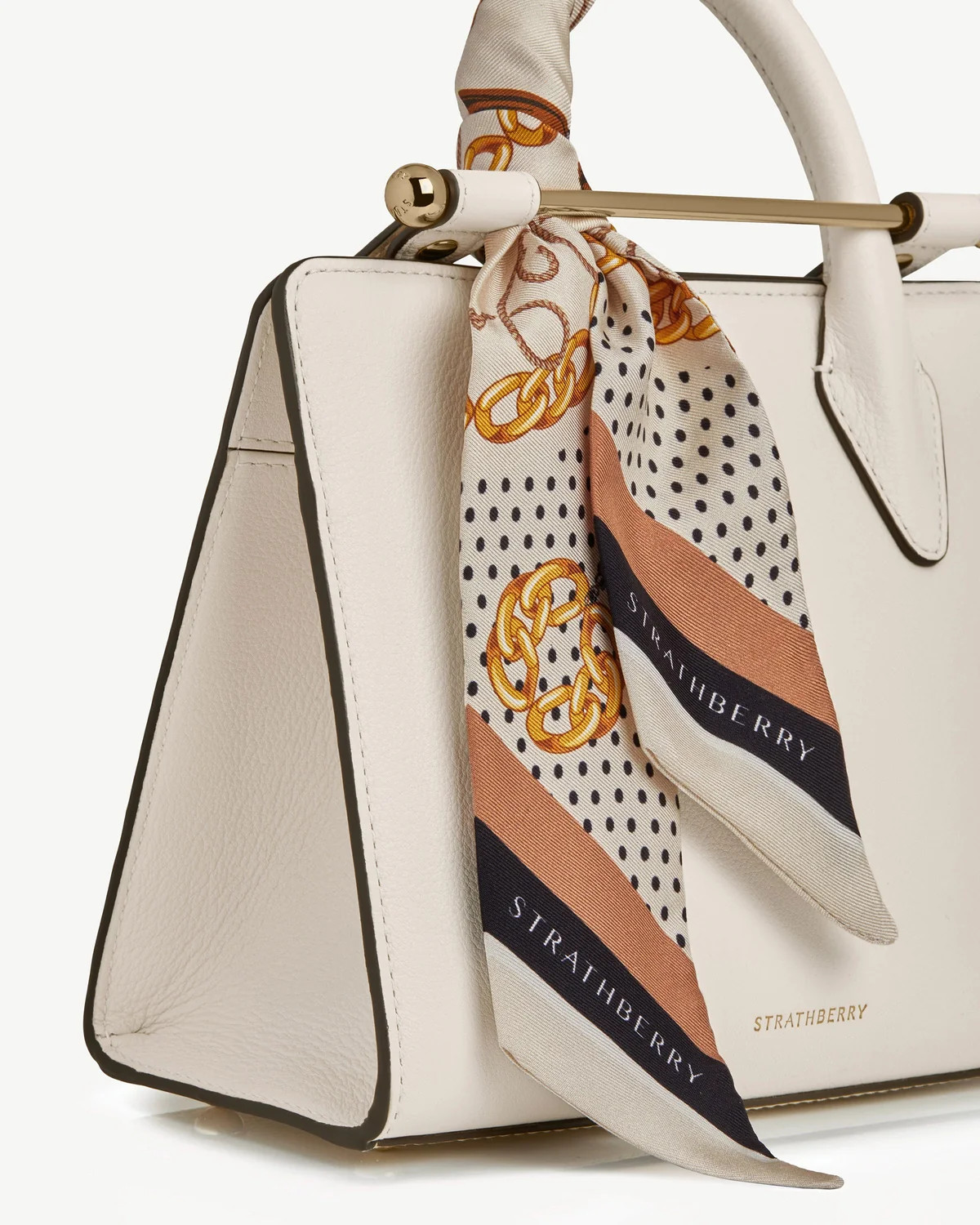Silk Skinny Scarf | Strathberry