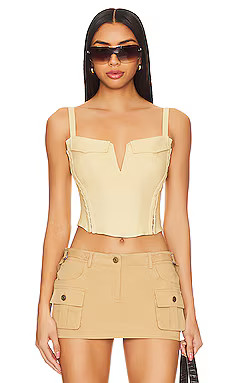 Leslie Cargo Corset Top
                    
                    superdown | Revolve Clothing (Global)