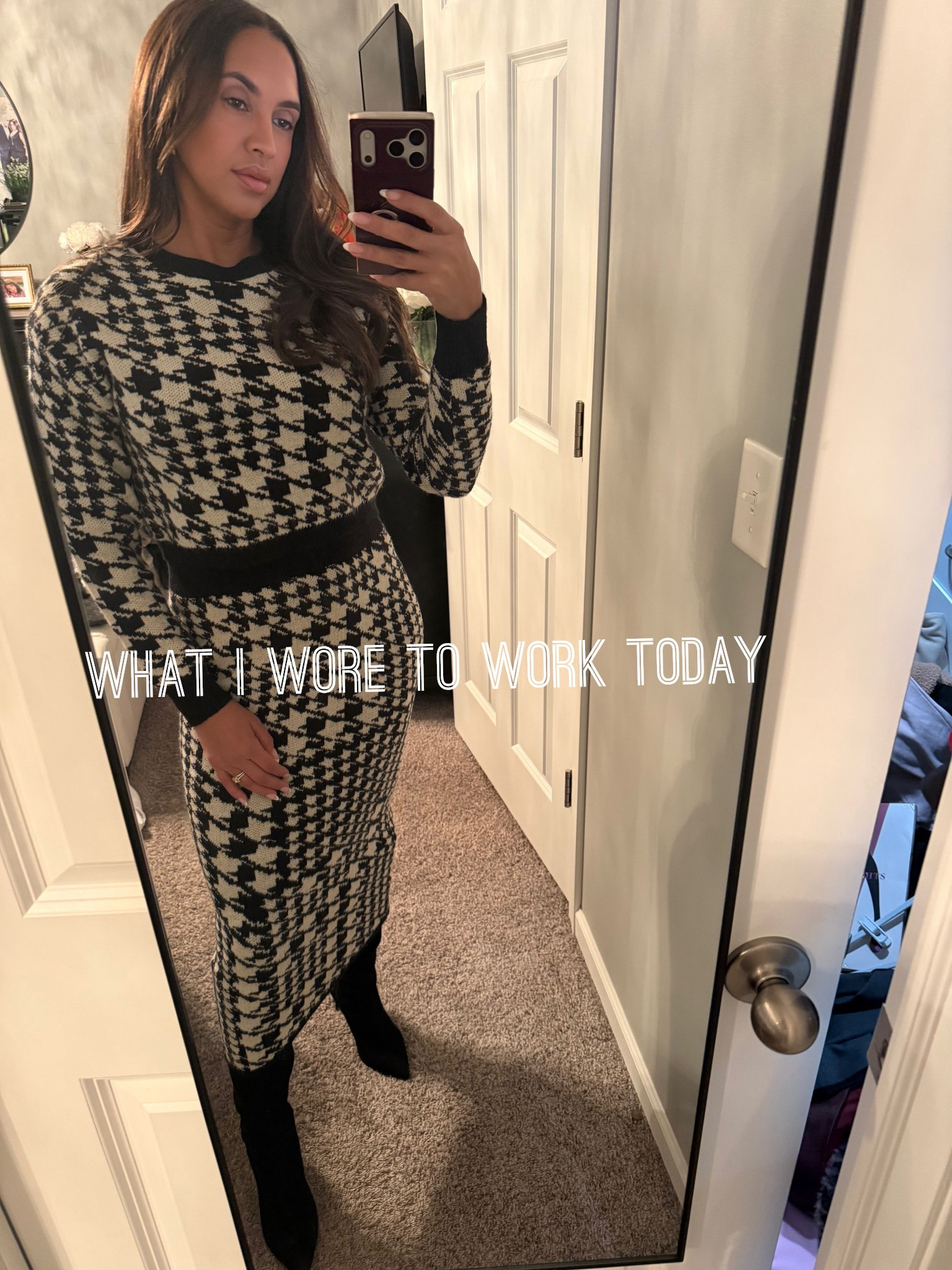 What I wore to work today 🖤 

#LTKWorkwear #LTKootd #LTKdayinmylife