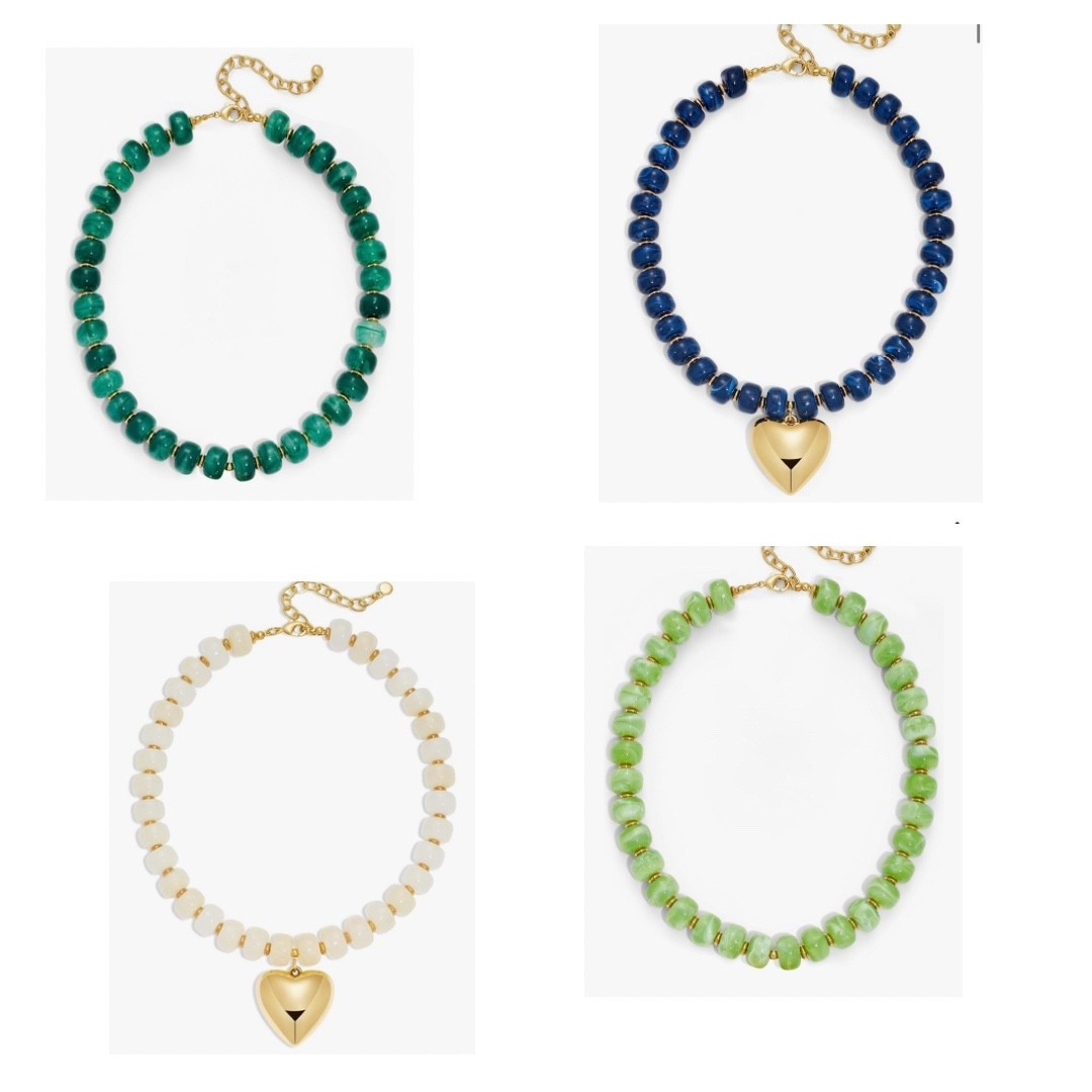Trendy spring necklaces ❤️

#LTKdayinmylife #LTKmomlife #LTKSpringSale
