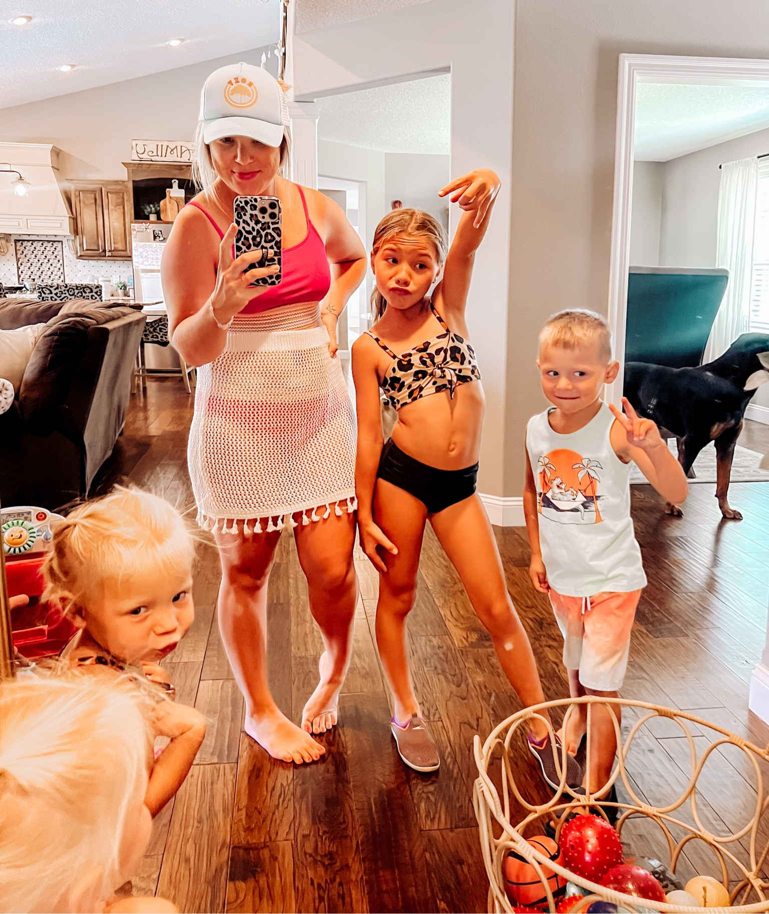 Found my favorite swimsuit and coverup of the summer ☀️😍
Both are so flattering and comfortable! 

#LTKSeasonal #LTKunder50 #LTKswim