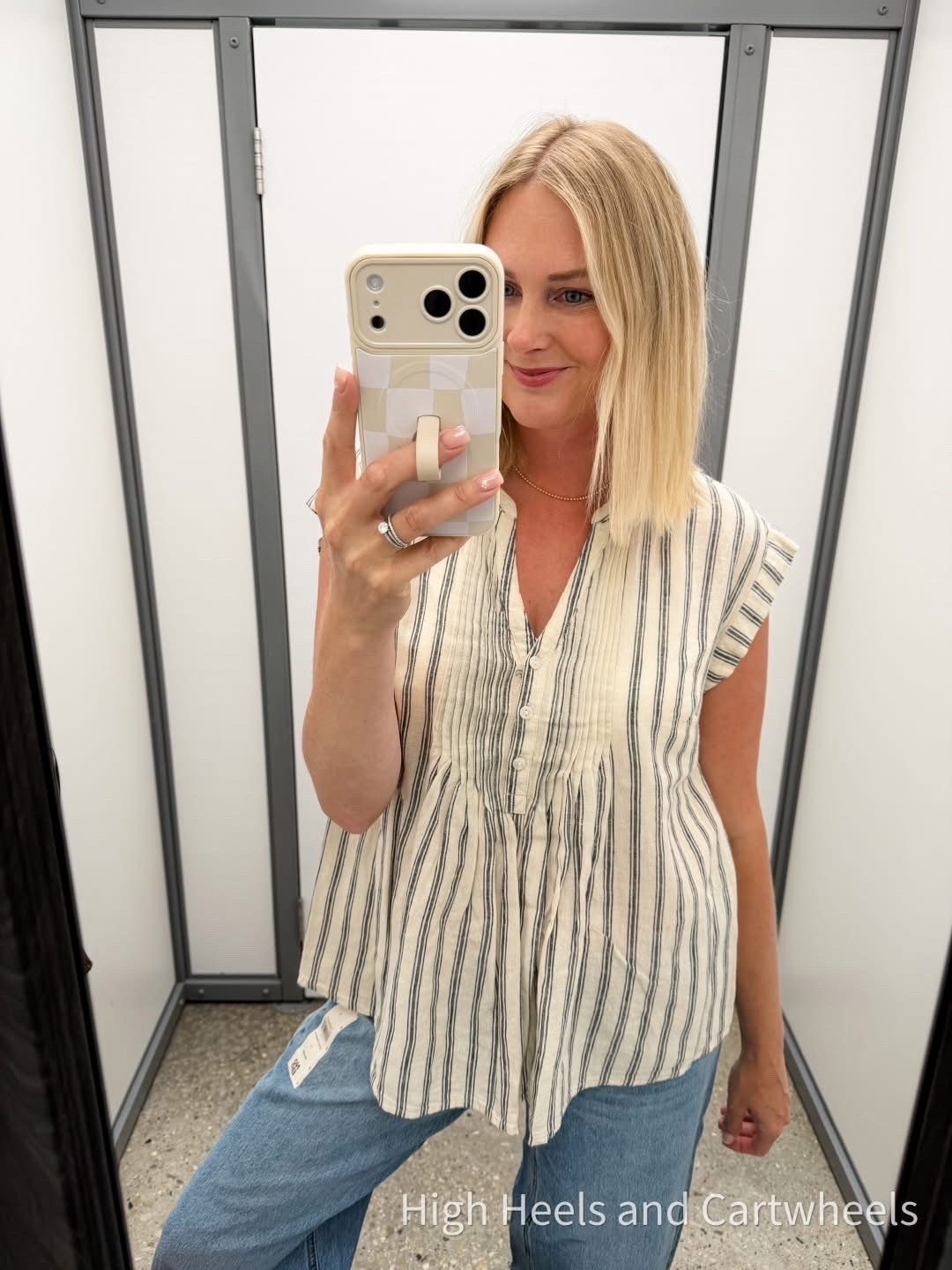 Pretty top from Walmart!