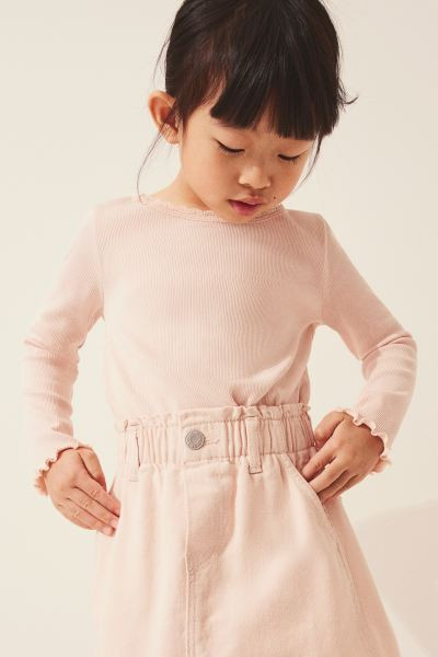 Twill Paper Bag Skirt | H&M (US + CA)