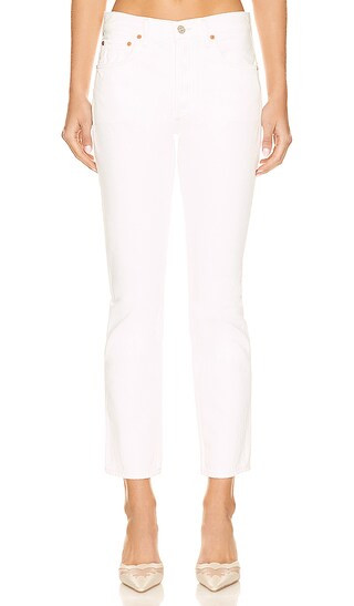 Charlotte High Rise Straight in Tart | Revolve Clothing (Global)