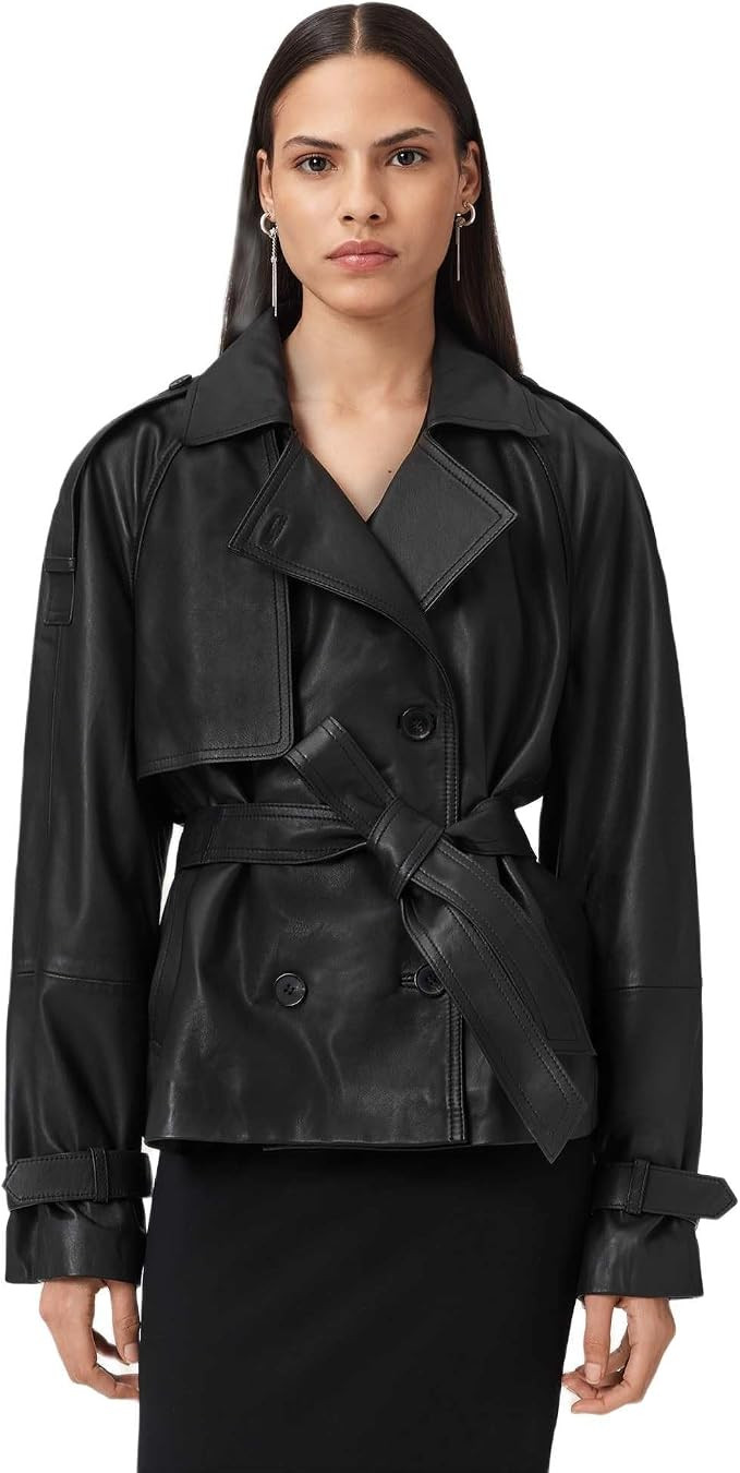 AllSaints Women's Reed Jacket | Amazon (US)
