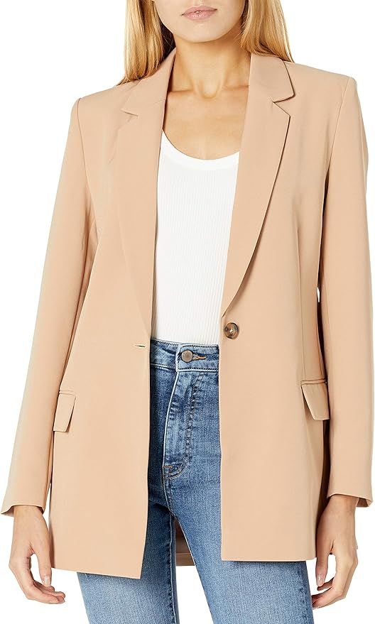 Amazon.com: The Drop Women's Blake Long Blazer, Praline, XS : Clothing, Shoes & Jewelry | Amazon (US)