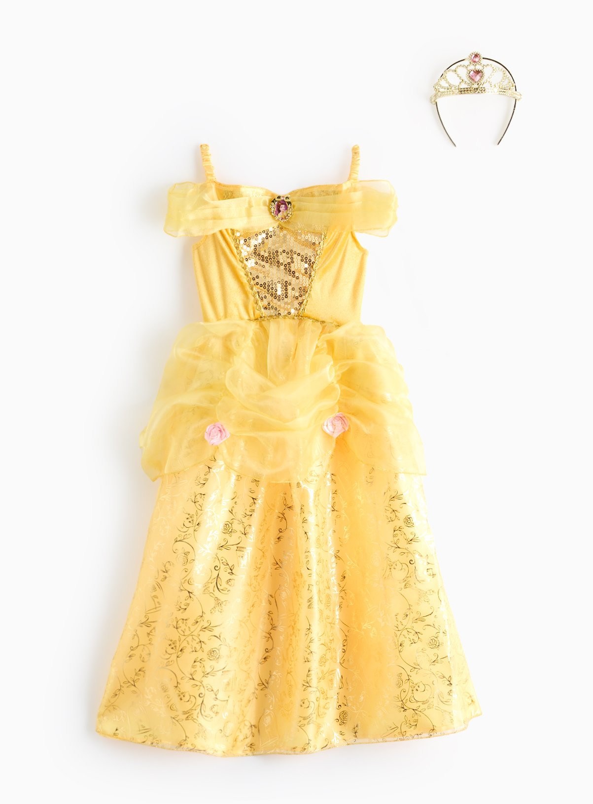 Disney Princess Belle Fancy Dress Costume 9-10 years | argos.co.uk