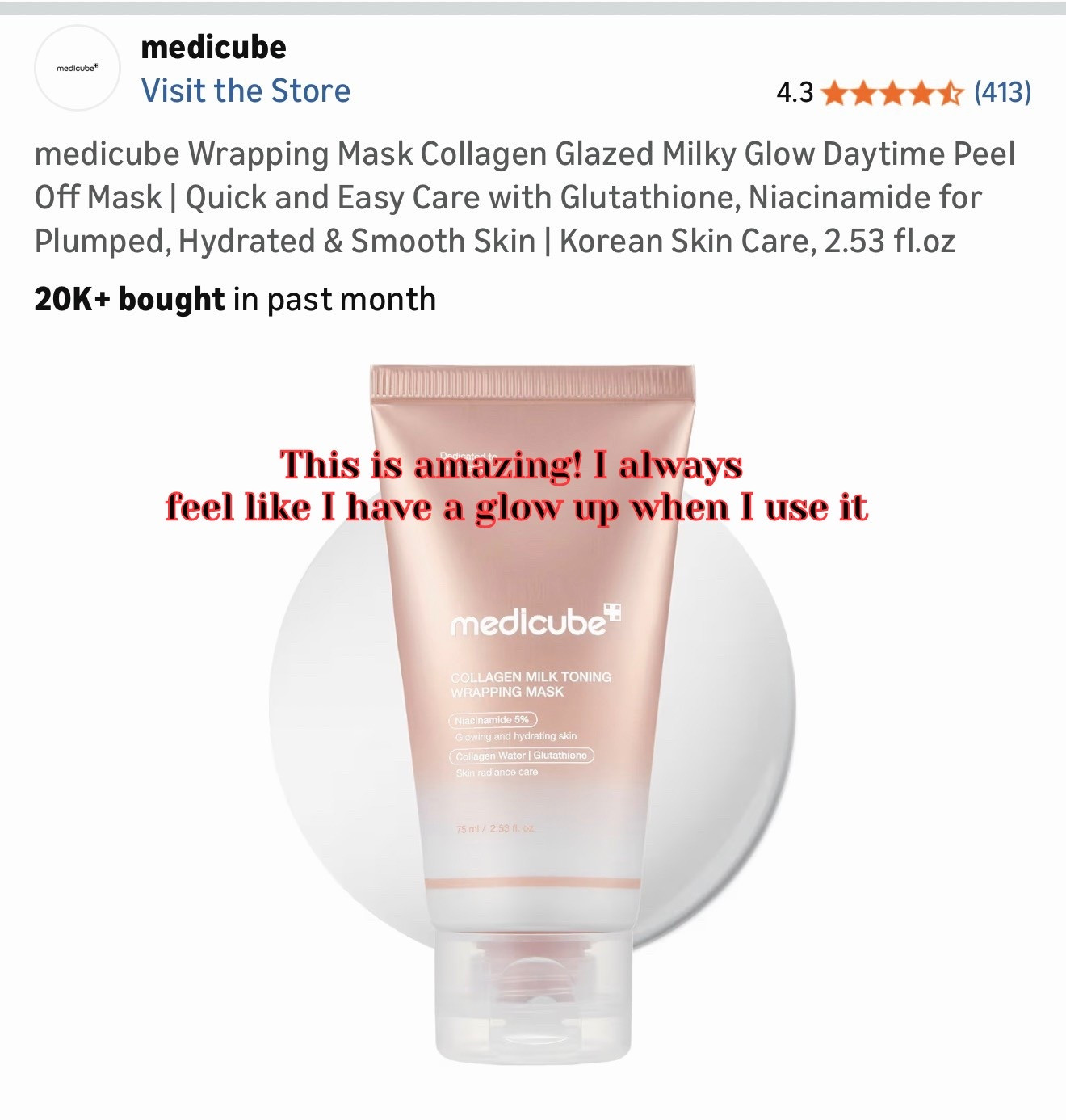 It’s in sale! Stock up with my 10% off 

MEDICUBE10

#LTKOver40 #LTKmorningroutine #LTKselfcare