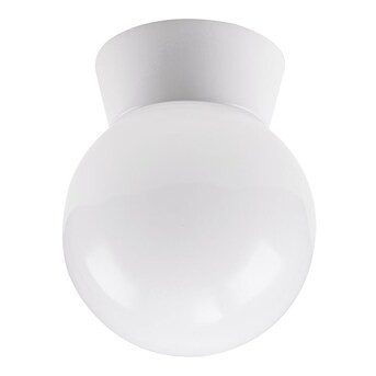 Project Source 1-Light 5.98-in White LED Flush Mount Light ENERGY STAR | Lowe's