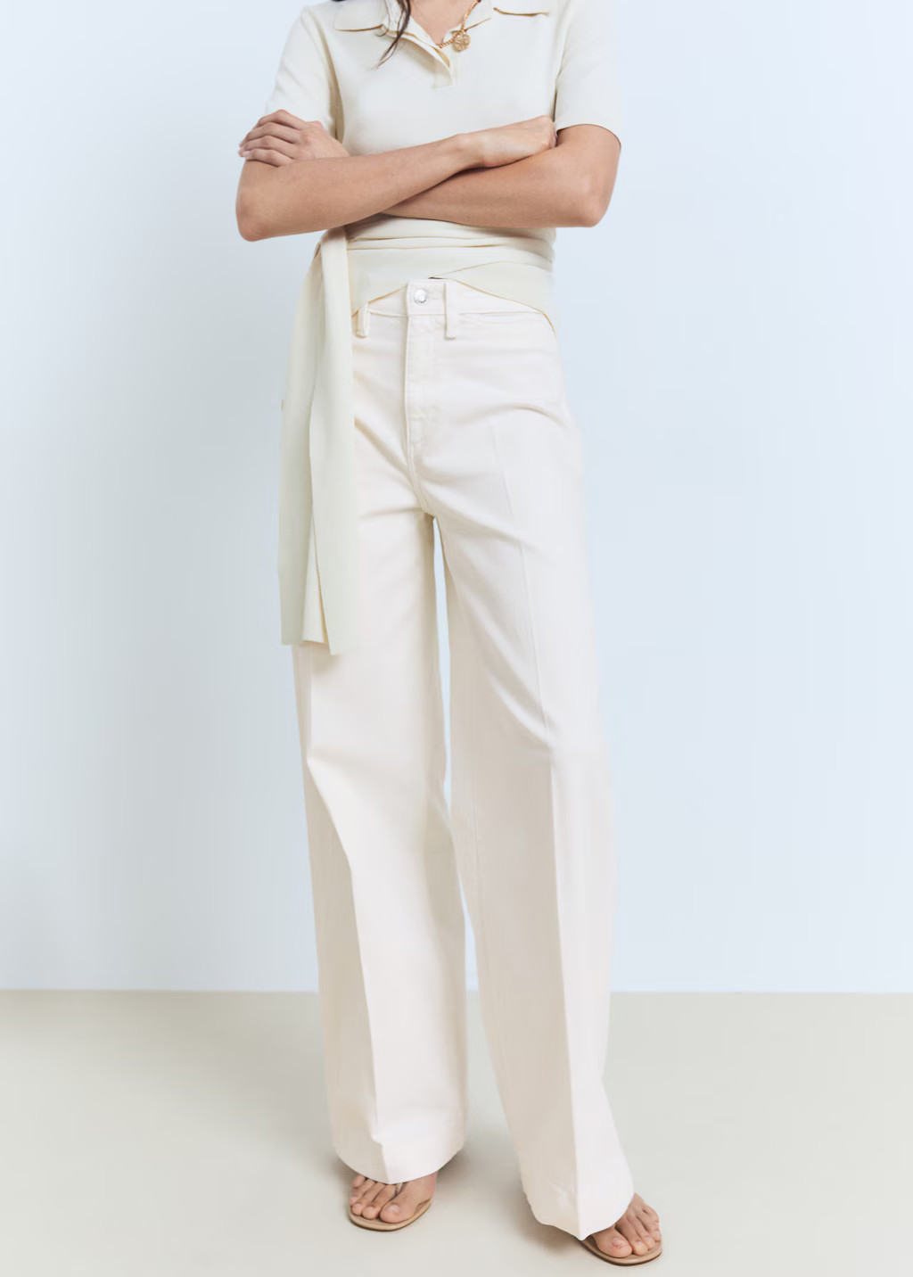 Wideleg mid-rise jeans | Mango (US/MX/AU)