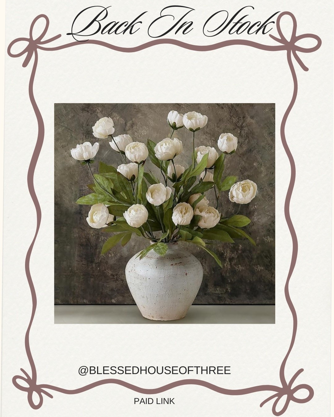 BACK IN STOCK 🤍 These real-touch looking white stems are one of my most-asked-about home finds and they always sell out fast once they’re restocked. They’re perfect for a neutral home, spring styling, entryway tables, coffee tables, or kitchen counters and they instantly make any vase look designer—linked while they’re still available!

#LTKHome #LTKSeasonal