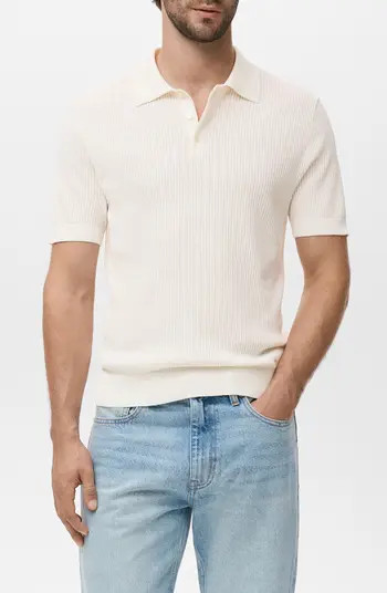 Ribbed Polo Sweater | Nordstrom